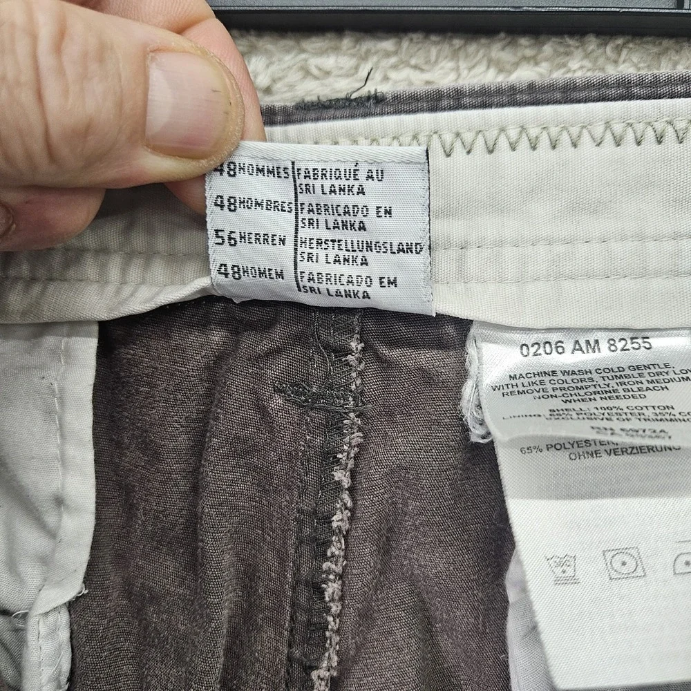 Columbia Cargo Pants Mens 38x28 Brown Cotton‎ Utility Outdoor Hiking Workwear